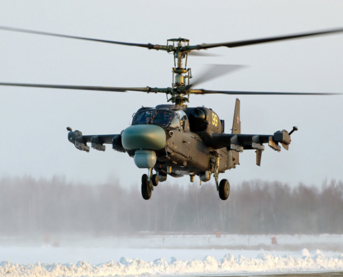 Kamov Ka-52 rynnäkköhelikopteri