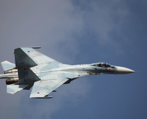 Suhoi Su-27SM hävittäjä